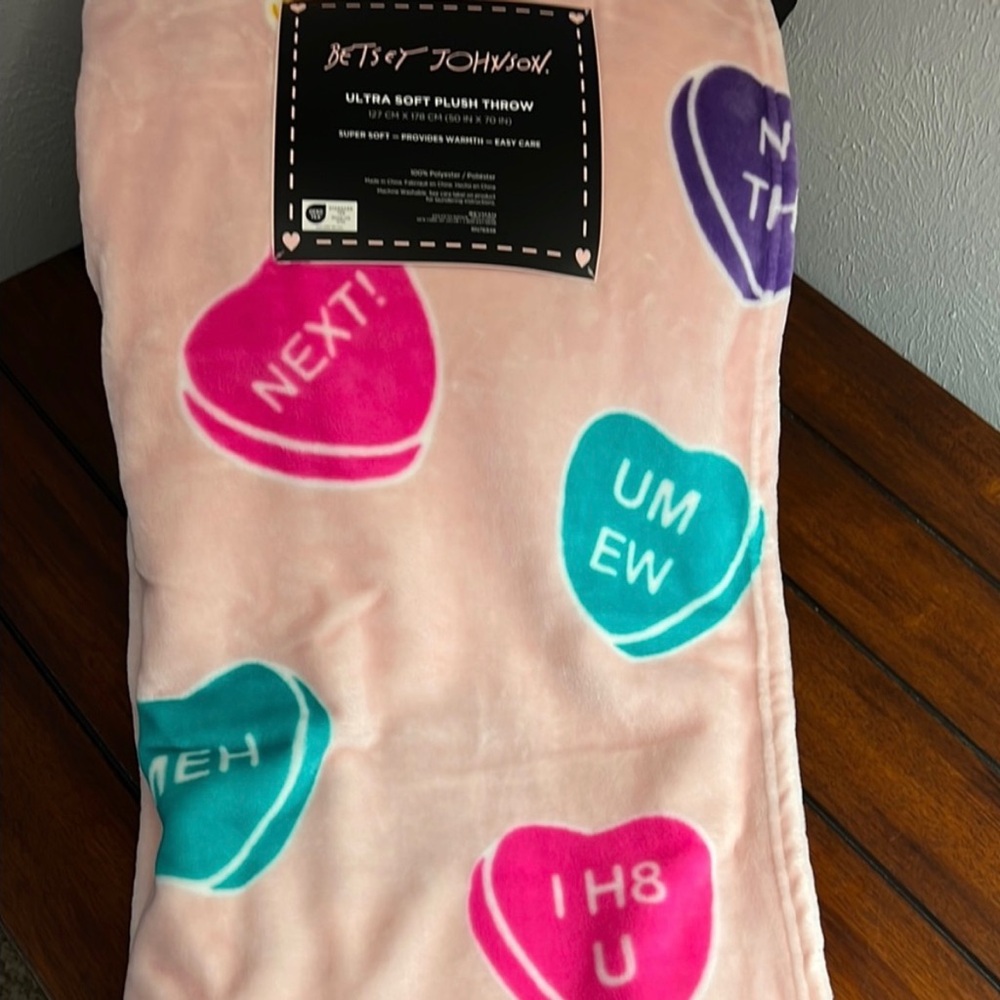 Betsey Johnson Throw
